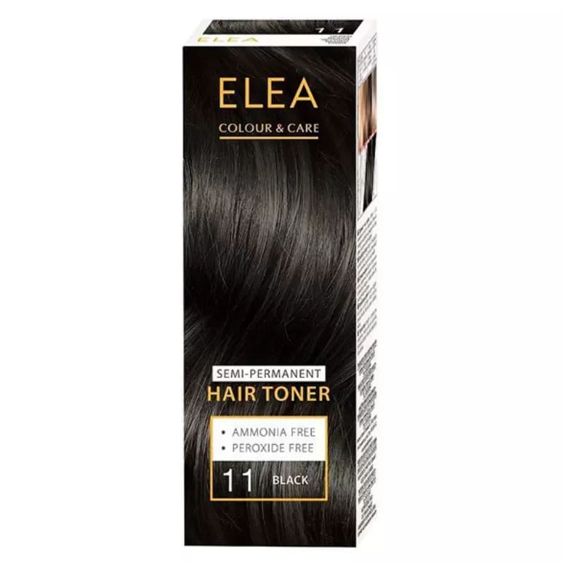 Elea Semi-Permanent Toner 11 Black, 100ml