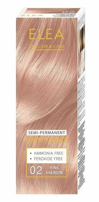 Elea Semi-Permanent Toner 02 Pink Salmon, 100ml