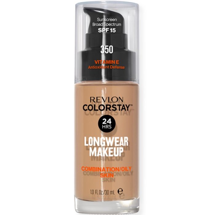 No 350 MAKE UP COLORSTAY NEW COM/OIL SKIN - RICH TAN
