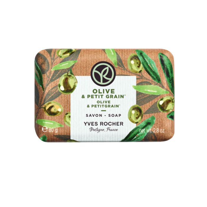 YR BAIN NATURE САПУН МАСЛИНА И ПЕТИГРЕН 80Г