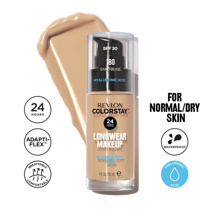No 180 MAKE UP COLORSTAY NEW NORM/DRY SKIN - SAND BEIGE