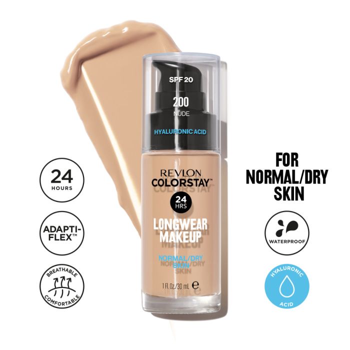 No 200 MAKE UP COLORSTAY NEW NORM/DRY SKIN - NUDE